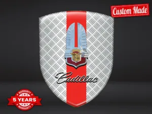 Cadillac Adesivi 3D Gel Limitati Logo Tuning Cupola Racing ST